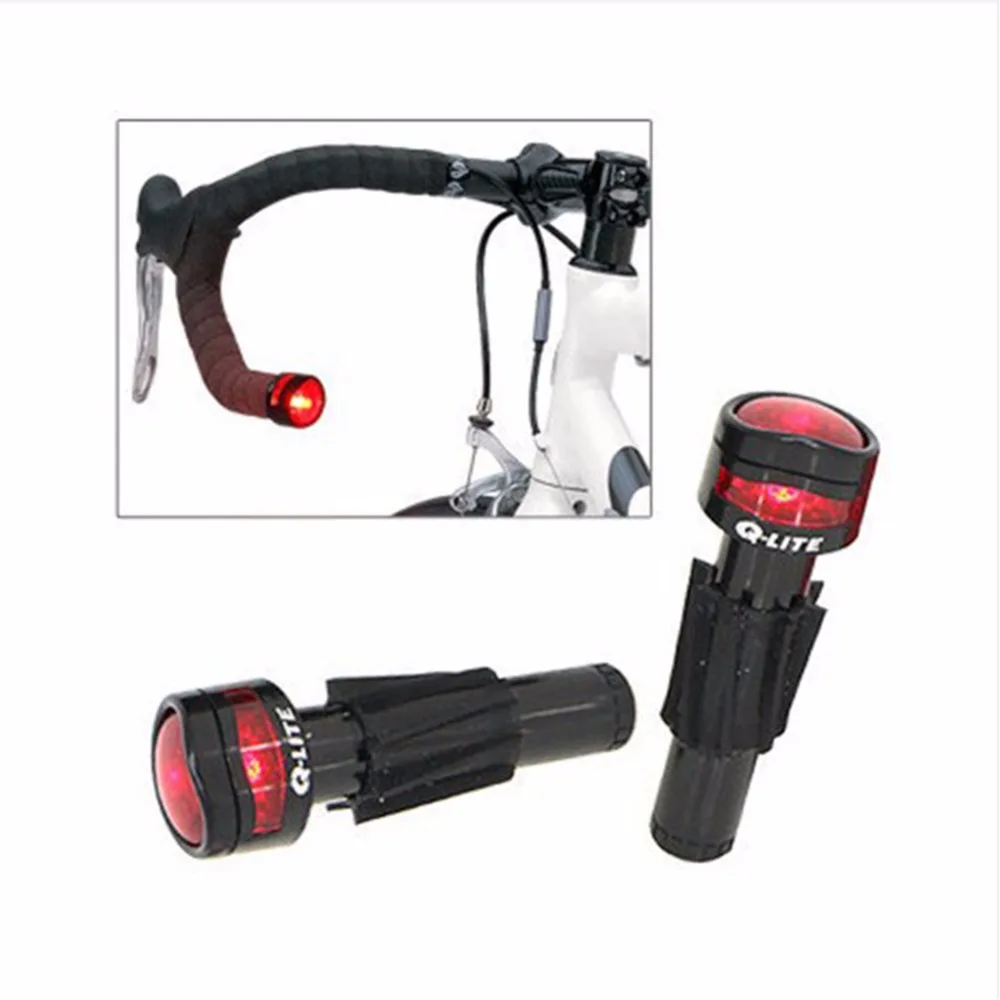 Discount Taiwan Q-LITE MTB Bar End Light Ergonomics 2 Mode Steady Flash Road Bike Bar End Light Super Light Bicycle Handlebar Rear Light 5 Discount Taiwan Q-LITE MTB Bar End Light Ergonomics 2 Mode Steady Flash Road Bike Bar End Light Super Light Bicycle Handlebar Rear Light 5