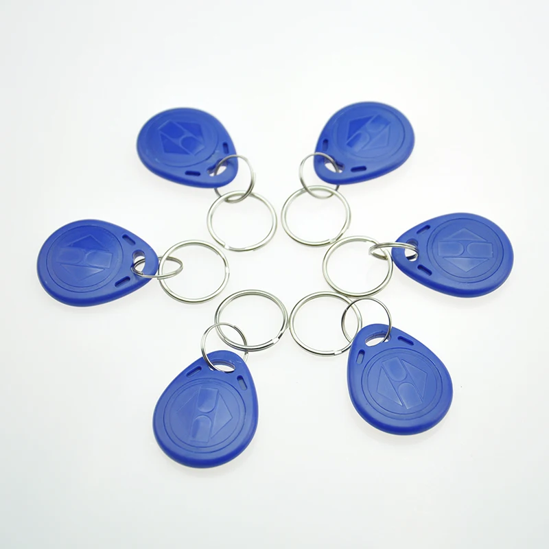 

(100pcs/lot)EM ID125khz high quality Waterproof keyfob key tag RFID token keychain
