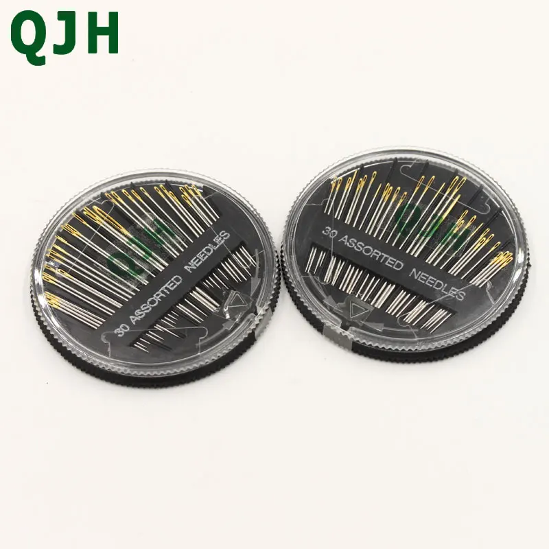 QJH 30 шт./компл. Ассорти ручные швейные иглы Стёганое одеяло вышивка ремонт