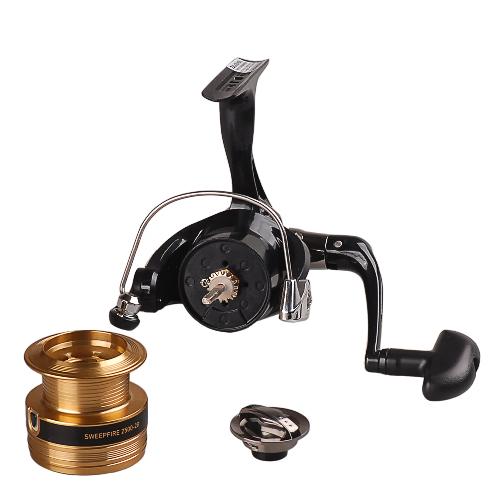 DAIWA SWEEPFIRE спиннинговая Рыболовная катушка 1500-4000 2 шариковый подшипник спиннинга катушка Molinetes e Carretilhas морская Рыболовная катушка