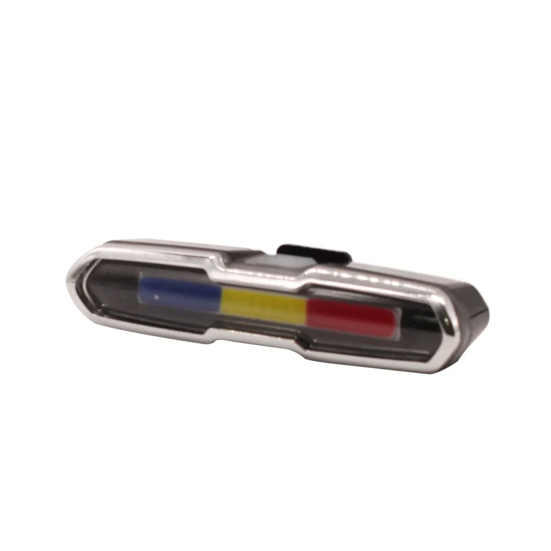 USB Charging LED Warning Goofy Valley Lights Mountain Bike Safety Taillights Night Red And Blue Light Bicycle Accessories