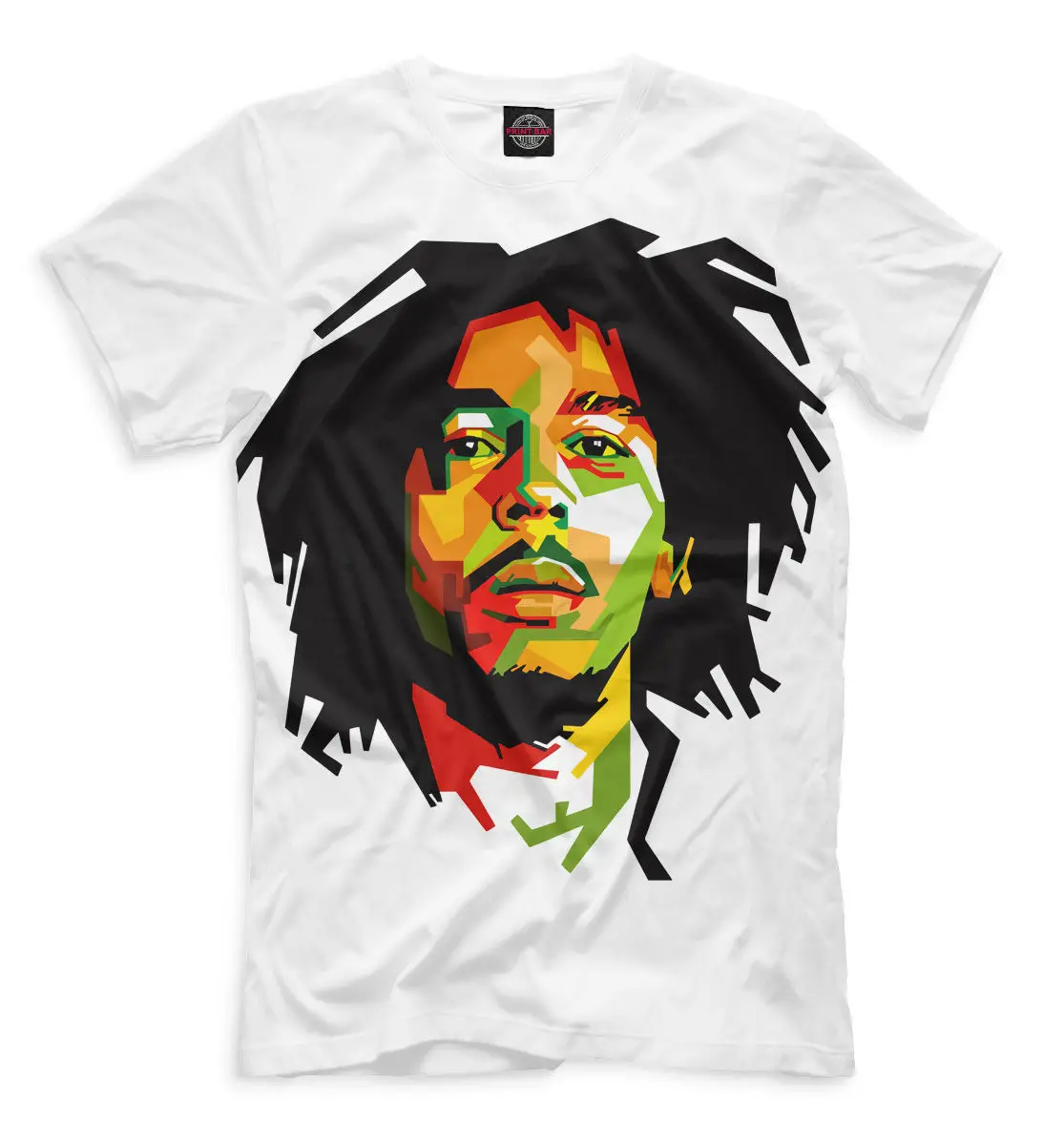 bob marley camiseta