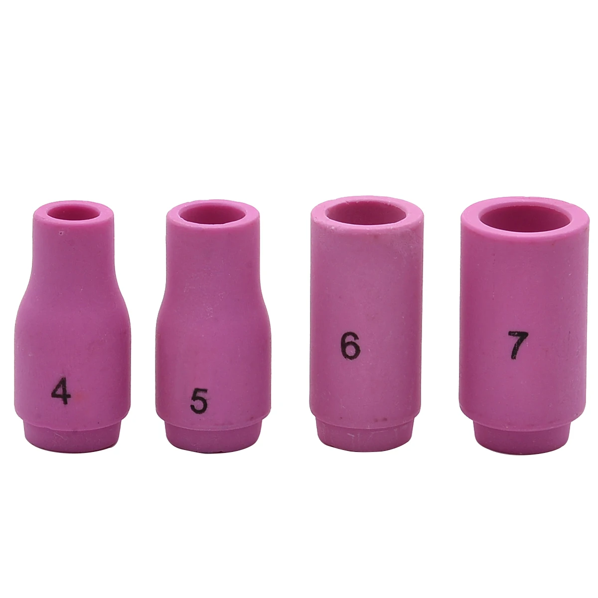 53pcs/Set Welding Torch Body Parts Gas Lens Nozzle Collet Cup Kit For Welding Gun SR WP9 20 25