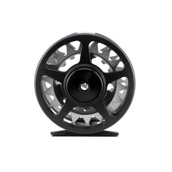 

New High Quality 5/6 7/8 WT Large Arbor Aluminum Fly Reel CNC Machine Fly Wheel Fishing Tackle For Saltwater/Freshwater