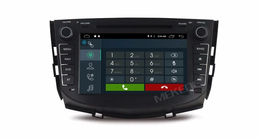 Sale ROM 16G 1024*600 Quad Core Android 7.1  Fit LIFAN X60, SUV 2011 2012 2013 2014 2015 Car DVD Player Navigation GPS 4G Radio 9