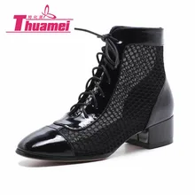 Для женщин Модная обувь на плоской подошве Для женщин на платформе; Туфли-оксфорды с перфорацией типа «броги»; туфли из лакированной кожи на плоской подошве женская обувь Весна, лето, осень# Y0740156F