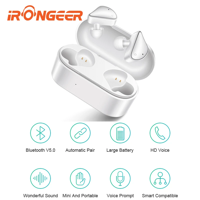 

True wireless earbuds running noise cancelling car videos calls handsfree tws tech wireless headphones bluetooth gaming headset