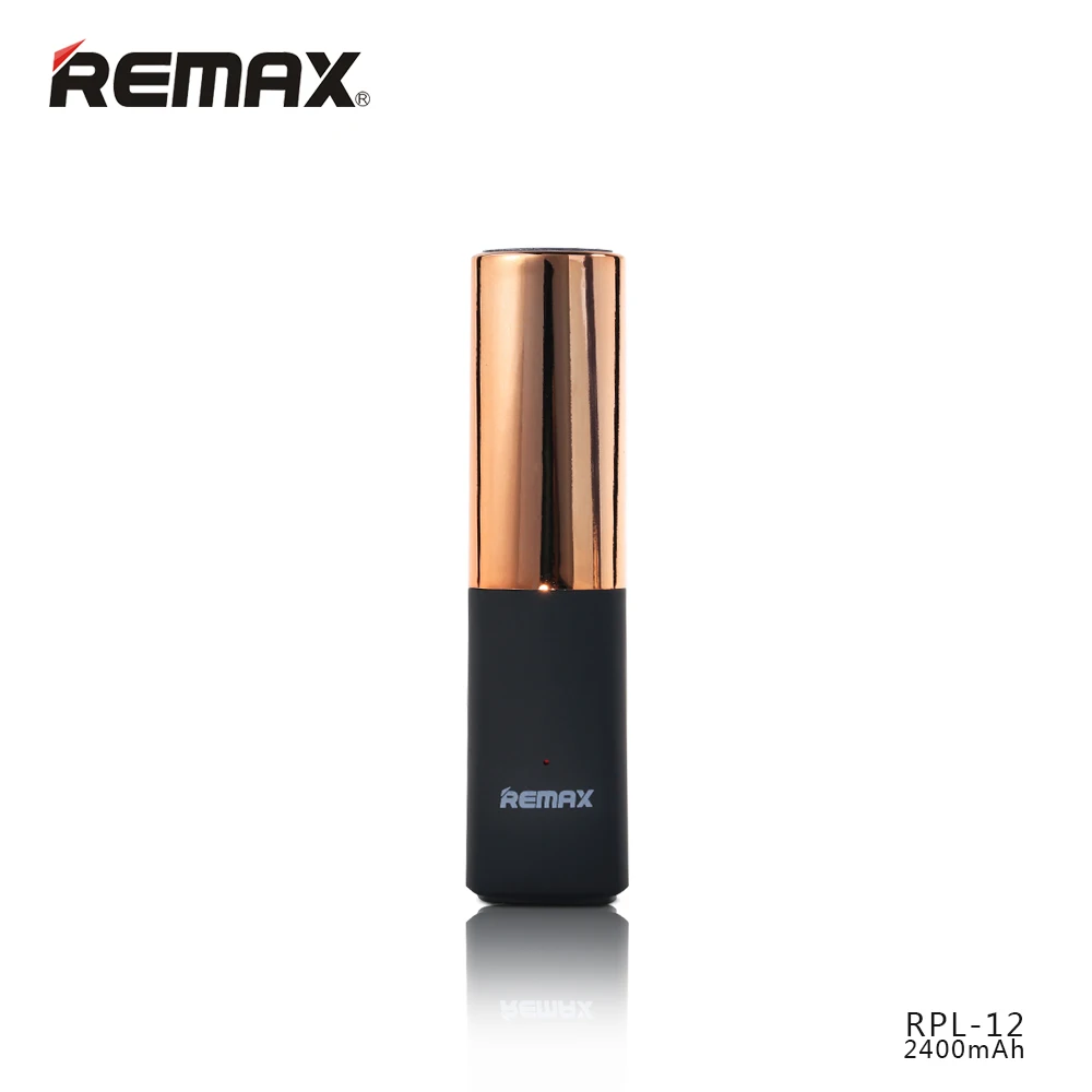 REMAX LIPMAX 2400mAh Power Bank Inspired Lipstick Portable Phone Charger Power Bank External Battery for phone Beauty Women REMAX LIPMAX 2400mAh Power Bank Inspired Lipstick Portable Phone Charger Power Bank External Battery for phone Beauty Women