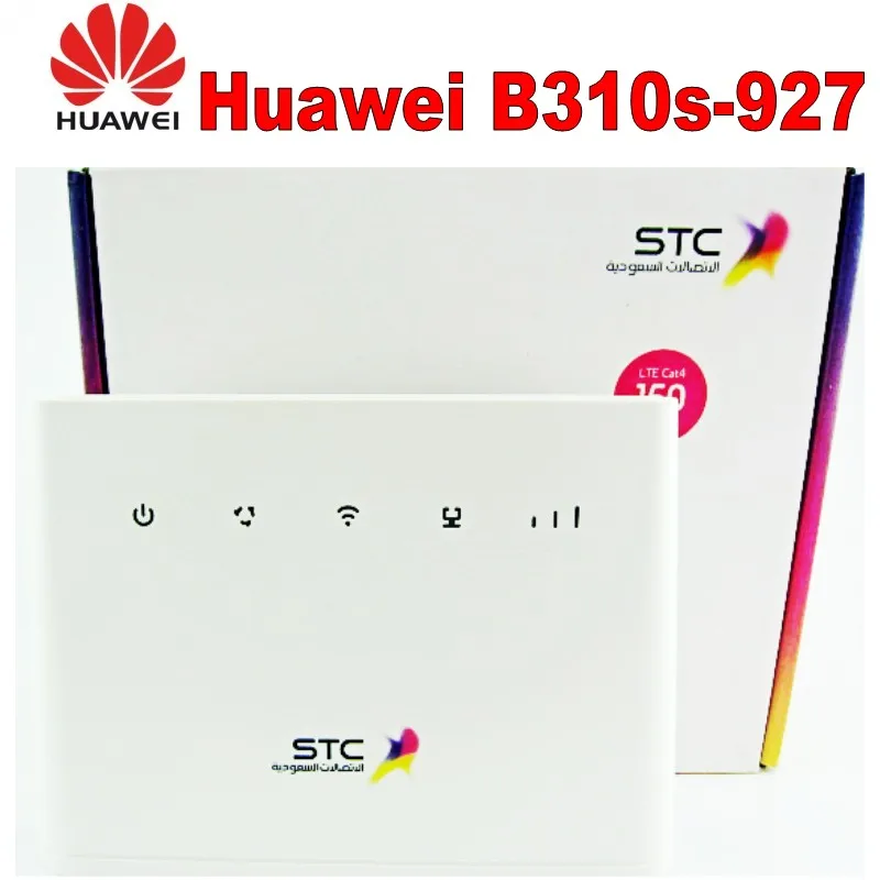 

Lot of 1000pcs Unlocked Huawei B310s-927 4G wireless gateway 4G LTE CPE 150mbps plus 2pcs antenna