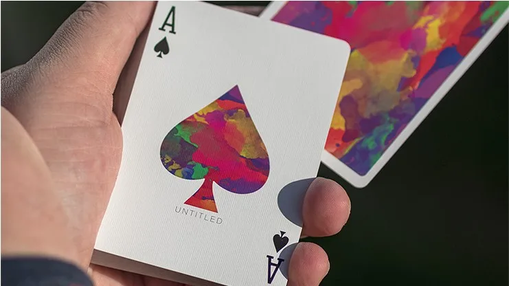 Limited Edition Untitled Playing Cards by Adam Borderline 6