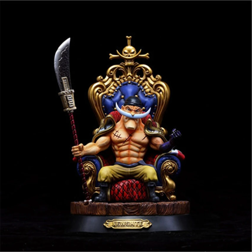 

Haocaitoy Anime Figuritas Four Emperors Edward Newgate PVC 24cm Action Collectiable Model Toys
