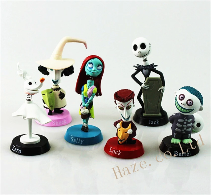 

Nightmare Before Christmas Jack Skellington Action Figure Model 5-7cm