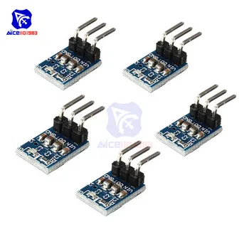 

diymore 5PCS/Lot AMS1117-3.3 DC Voltage Regulator Step Down Buck Converter Power Supply Module 4.75V-12V to 3.3V 800mA