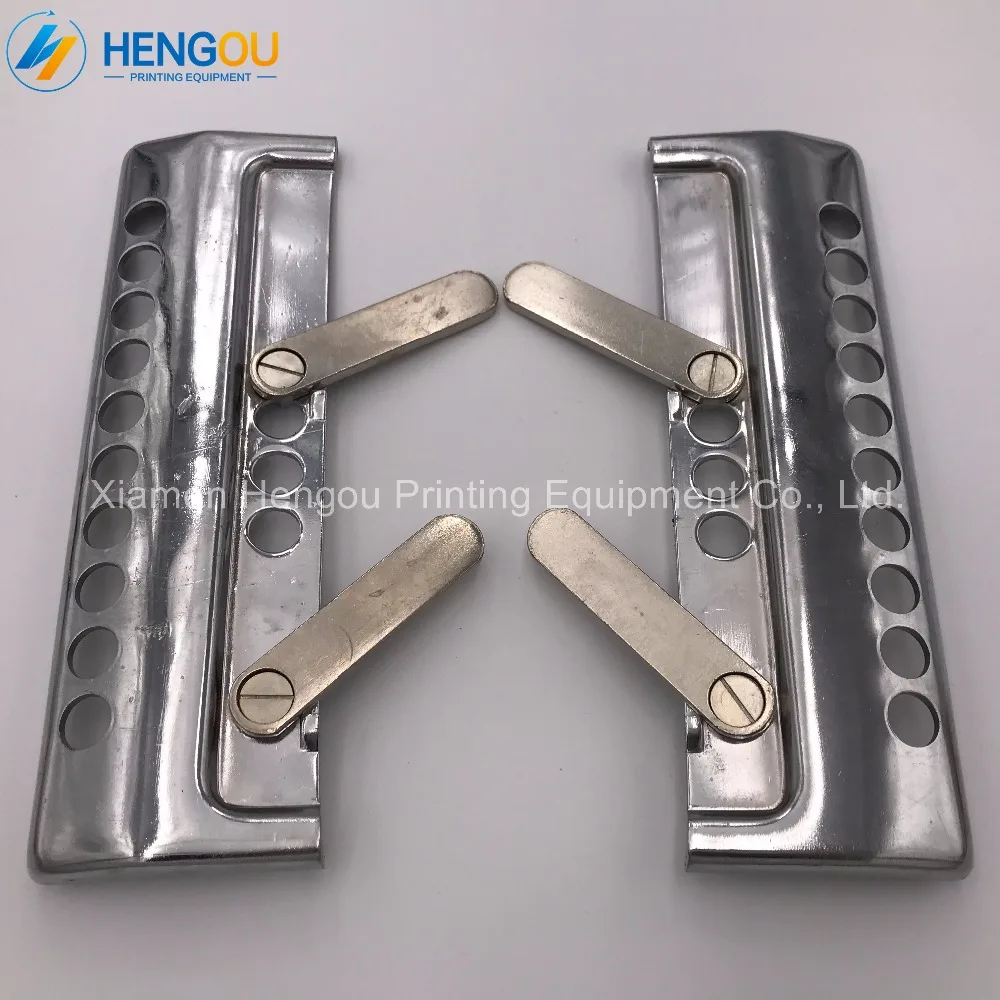 

2 Pairs= 4 Pieces Hengoucn SM102 Receive Paper Baffle Silver SM102 Printed Paper Board