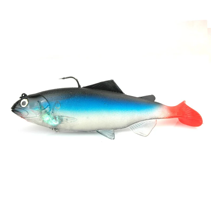 

1Pcs Big weight Lead Soft Baits Jig Fishing Lure Fish Sea Fishing Tackle Saltwater Wobbler Fake bait Isca Artificial 137g 19cm