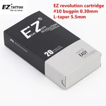 EZ Tattoo Nadeln Revolution Patrone Runde Liner #10 (0,30mm nadel) RC1003RL RC1005RLRC1007RL RC1009RL RC1014RL 20 teile/los