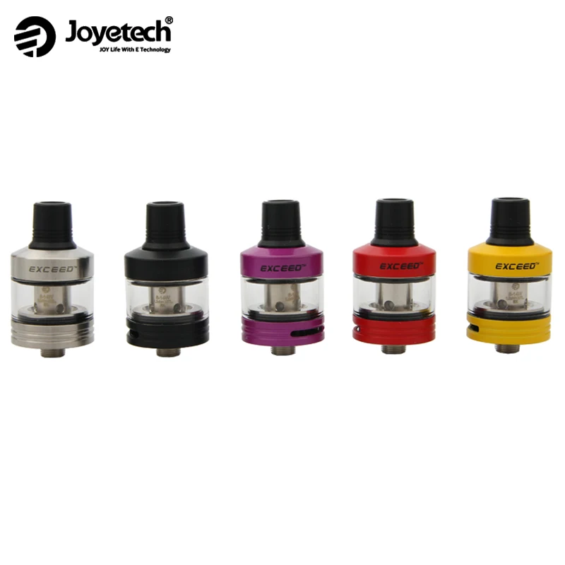 

Original Joyetech Exceed D22 Tank 2ml/3.5ml Capacity E Cigarette Atomizer with EX coil heads Fits CUBOID Lite