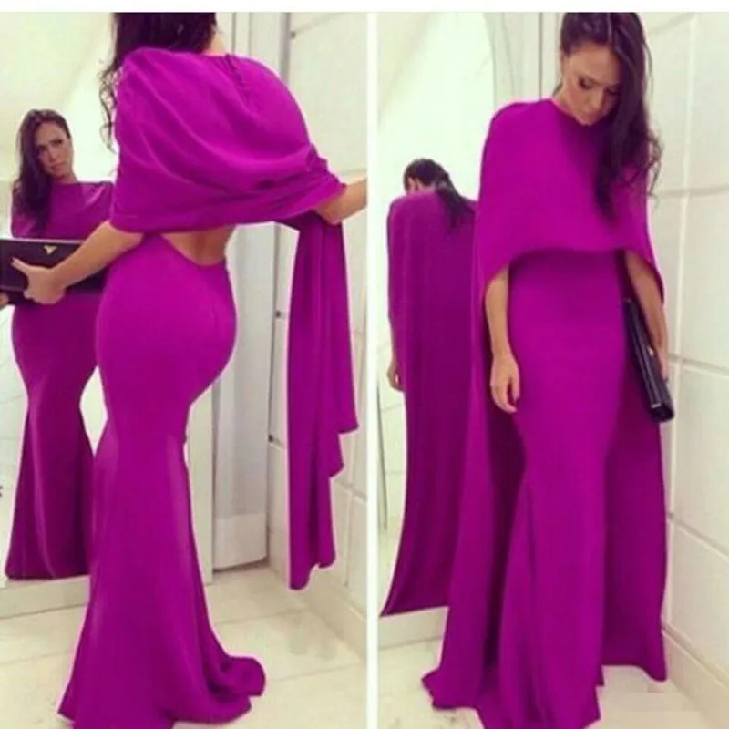 2017-Arabian-Jewel-Neck-Evening-Dress-With-Cape-Long-Satin-Dubai-Mermaid-Evening-Gowns-Floor-Length