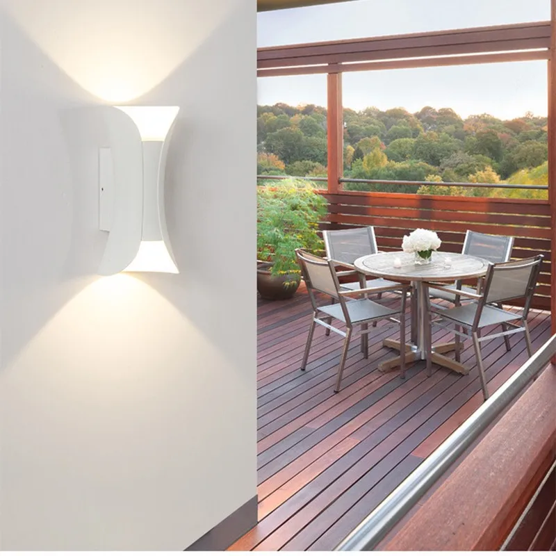LED220V110V простое Внутреннее освещение домашнее исследование гостиная столовая ванная комната Лофт спальня прикроватная лестница ванная комната настенный светильник