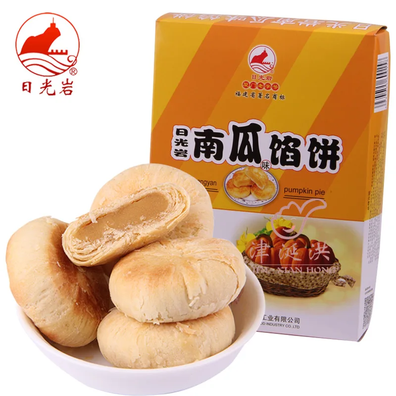 4 boxes of Xiamen riguangyan pie pumpkin pie 200g Gulangyu Islet