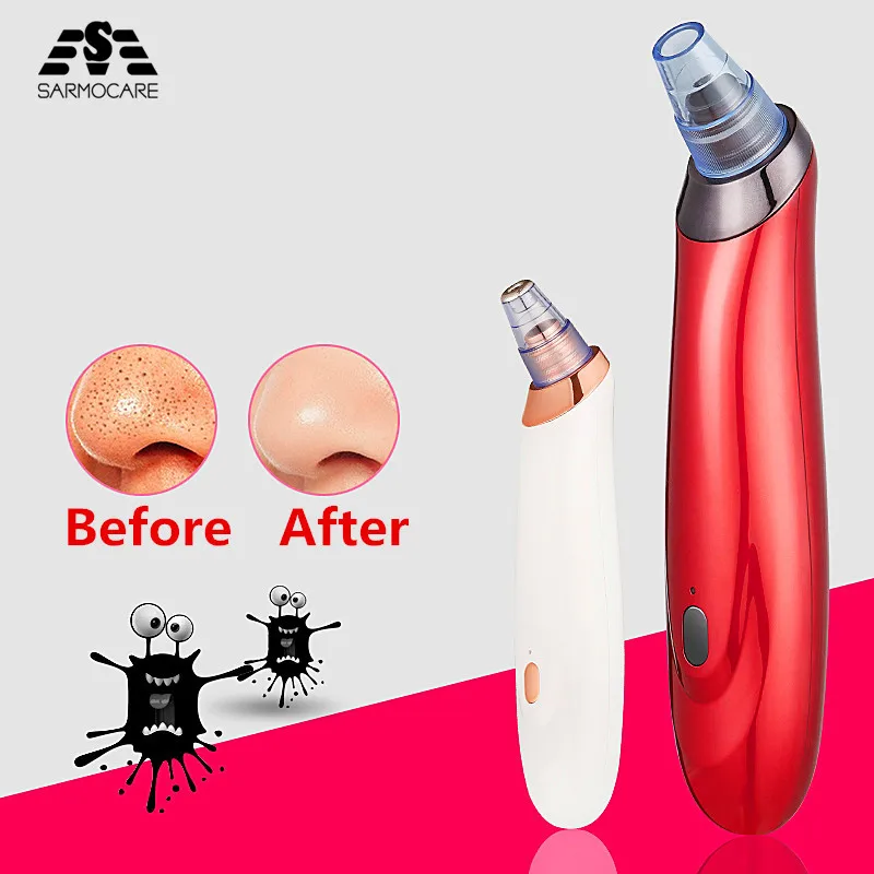 Высокое качество угрей Удаление 3 в 1 Backhead Remover Pore вакуум для мужчин Mlackhead Remover Электрический микродермабразия акне