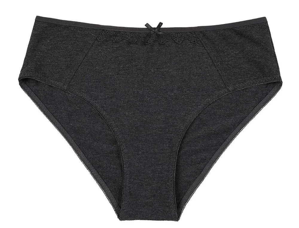 ATTRACO Women's Panties Underwear Hipster 4 Packs Cotton Soft Stretch Cozy Mid Waist Ladies High Quality Hot Sale