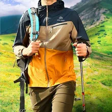 Наружный мужской цветной топ с капюшоном, тонкий солнцезащитный лонгслив, ультратонкая Водонепроницаемая дышащая куртка с защитой от ультрафиолета