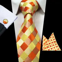 40 Стиль шеи галстук-бабочка галстук набор, узкие набор галстук, pocket square Set, мужчины галстук, свадебные Галстуки, полиэстер в черный горошек