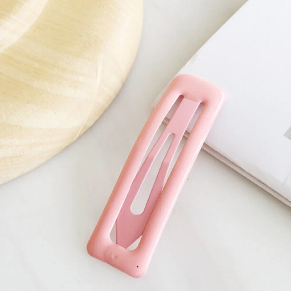 Cute Glitter Hairpins Snap Hair Clip for Girls Hair Pins Unique Women's Gift BB Hair Clip Candy Color Hair Accessories Dropship