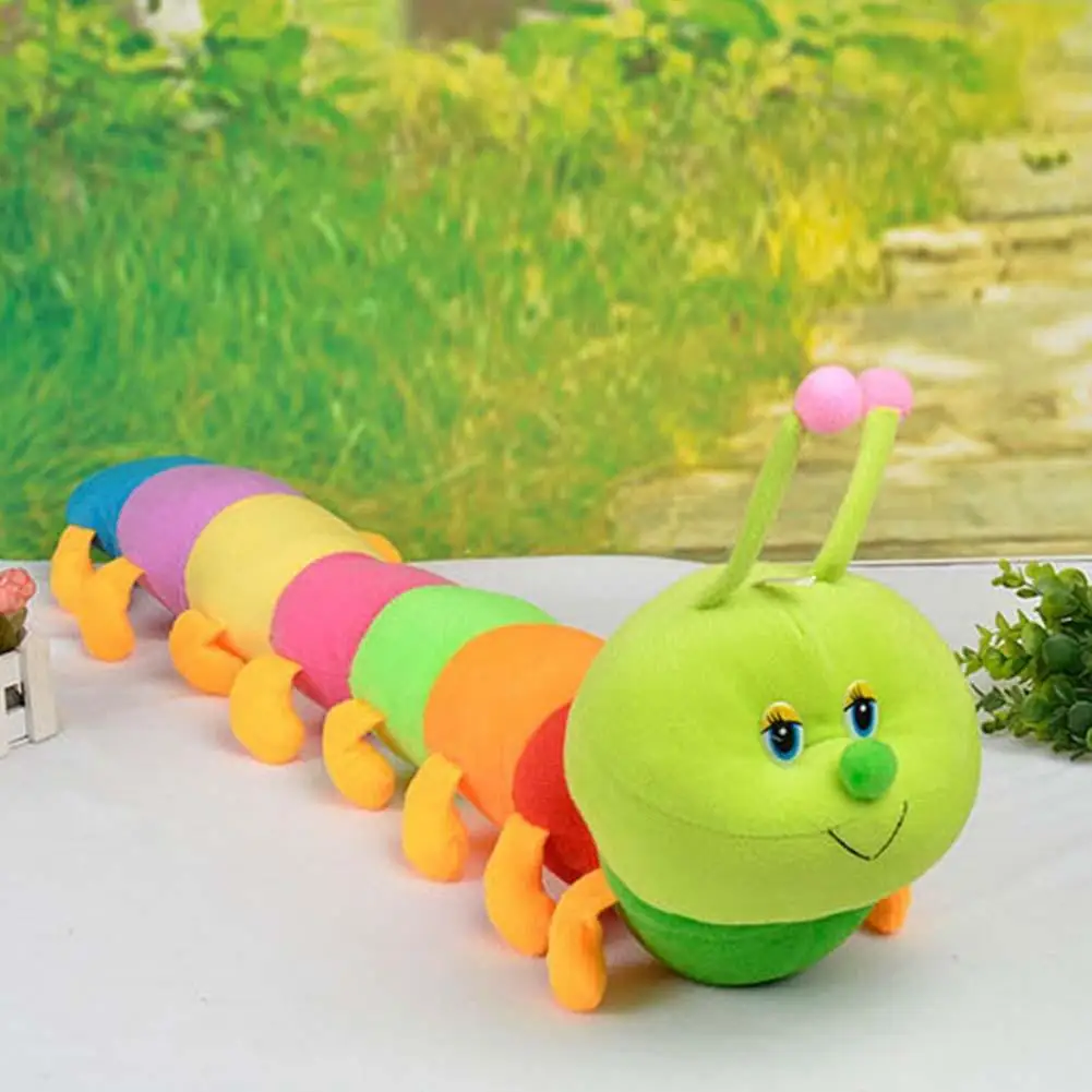 1 шт. Детская плюшевая гусеница 50 см|pillow doll|toy softsoft toy caterpillar |