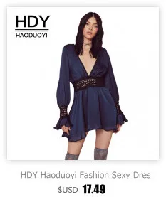 HDY Haoduoyi Новая Мода Mini Dress Женщин С Коротким Рукавом A-Line Dress Sweet Твердые Черное Кружево Sheer Bodycon Dress