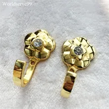 Новинка цинковый сплав сливы шторы с цветами Tieback держатели Стразы Настенные Крючки вешалка домашний декор