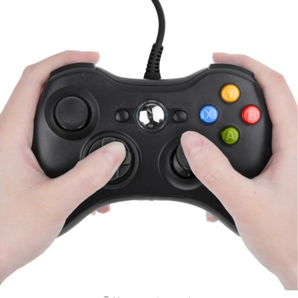 Проводной контроллер геймпады с USB кабелем для Microsoft XBOX 360 консоль проводной