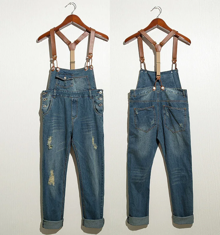 jeans with straps men