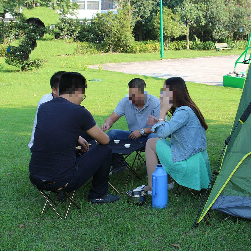 Aluminum Folding table Outdoor Picnic BBQ Portable Coffee game patio furniture camping picnic alumi