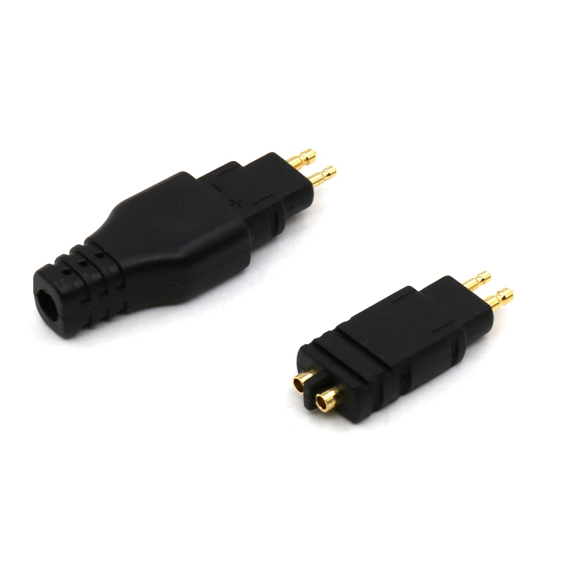 Pair Headphone headset Plug DIY Upgrade adapter for HD580 HD600 HD650 Headphone plug