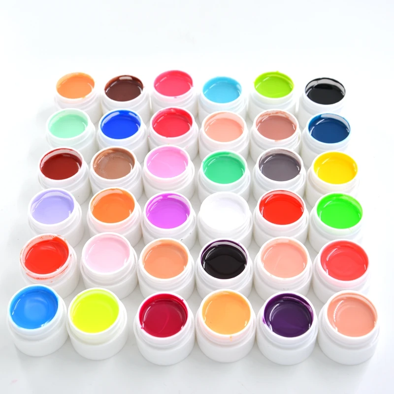 УФ Гель-лак для ногтей Набор 36 цветов Гель-лак для ногтей Дизайн ногтей DIY гель-краска