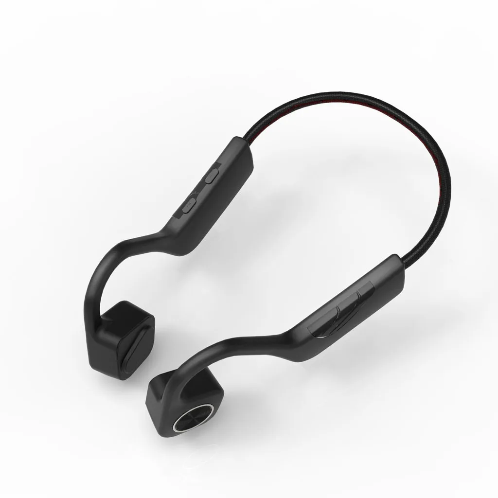 Binmer Смарт легкие Bluetooth 5,0 наушники костной проводимости Bluetooth Беспроводные спортивные стерео наушники костной проводимости