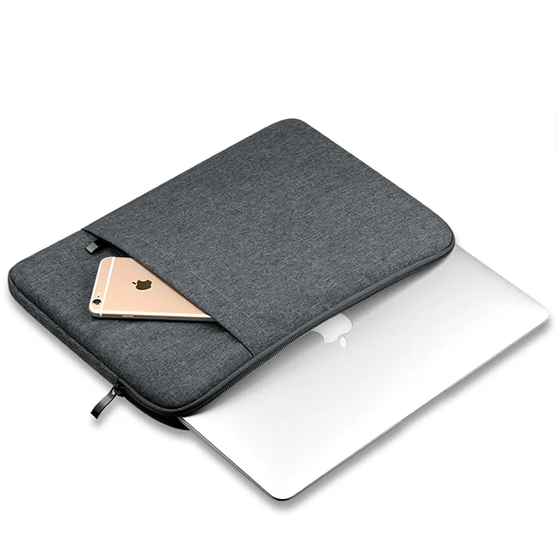 

Zipper Soft Laptop Bag for Macbook Air Pro Retina 11 12 13 15 Case for Macbook Air 13 Pro 13 15 With Touch Bar Carry Pouch Cover