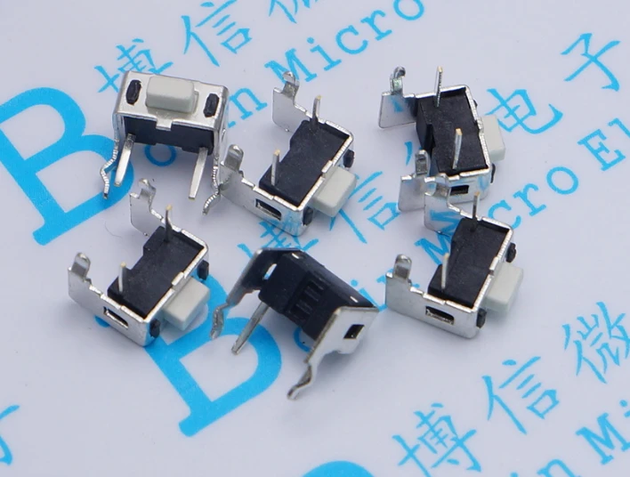 

20pcs/Tact Switch 3*6*5 Side key With bracket Horizontal 2 Pin Micro switch
