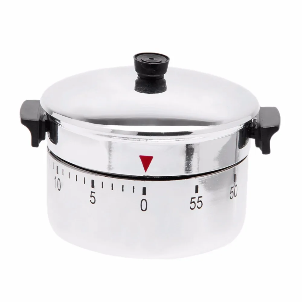 60 Minute Countdown Kitchen Cooking Mechanical Alarm Timer Clock Cooker