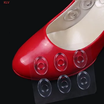 

KLV Silica Gel Donut Shape Magnetic Therapy Insole Foot Corn Pain Massage Shoe Pad