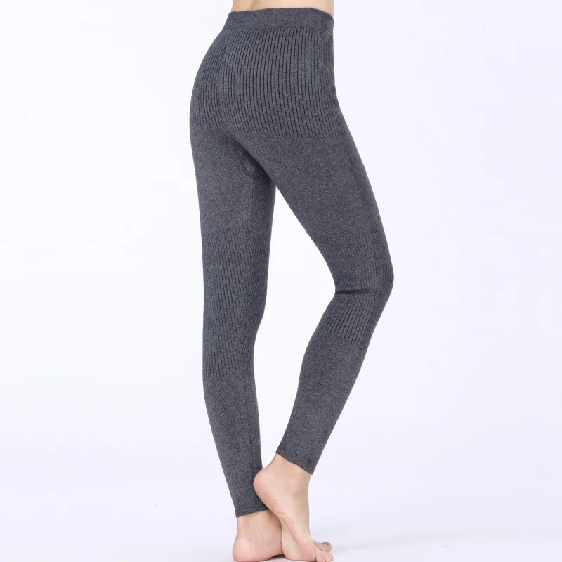 

Top Quality Warm Women Pants Cashmere Knitted Trousers Winter Woolen leggings Ladies Warm Standard Girls Pants Free Shipping