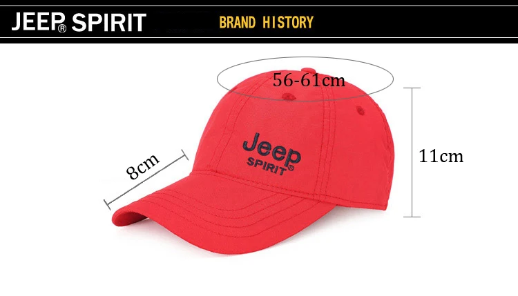 Оригинальная бейсбольная кепка JEEP SPIRIT, бейсболка для мужчин и женщин, кепки в стиле хип-хоп, кепки унисекс, уличная Регулируемая уличная горра hombre