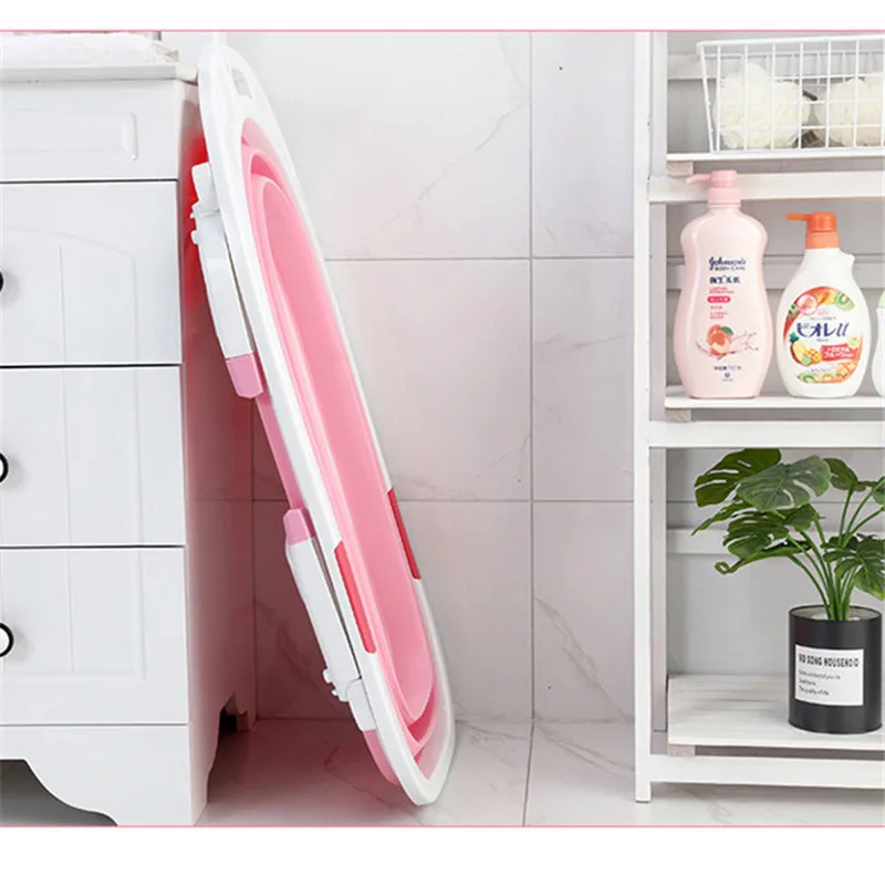  Baby ShowerTubs Multifunctional Folding Bathtub For Children Portable Seatable Reclining Enlarged P