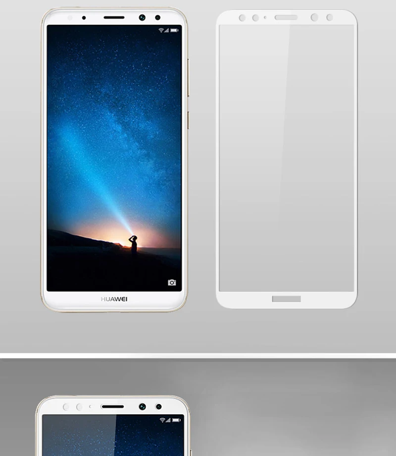 TOMKAS Glass For Huawei Mate 10 Lite Screen Protector Tempered Glass For Huawei Mate 10 Pro P Smart P9 P10 Plus Screen Protector