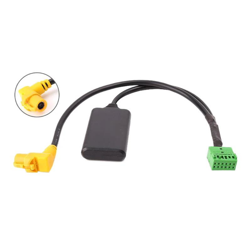 Беспроводной Mmi 3G Ami 12-контактный Bluetooth подключения к разъему Aux адаптер аудио Вход