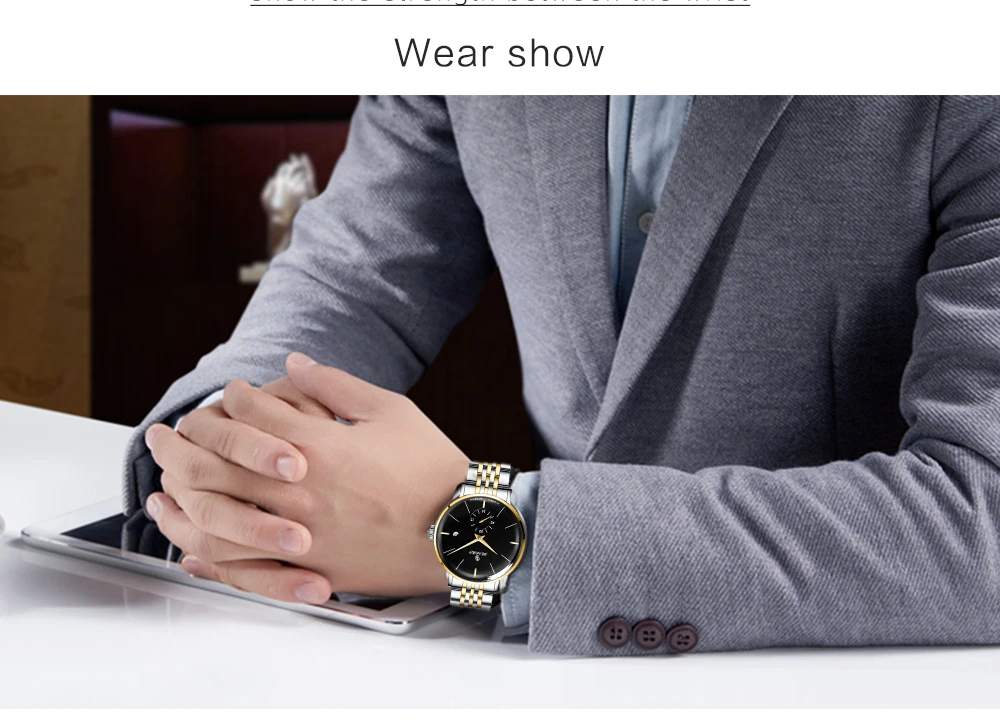 Sensor Automatic Watches Men Luxury Brand Mechanical Watches (15)