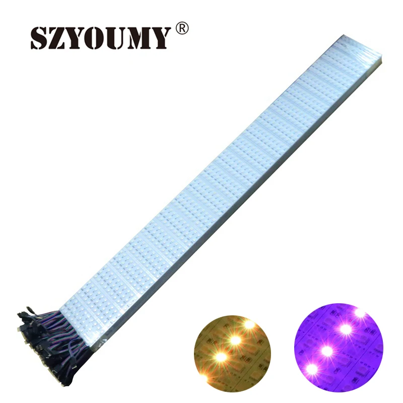 SZYOUMY 5050 None водонепроницаемый светодиодный жесткий свет 50 шт. 1 м см 30 smd100см 60 SMD RGB