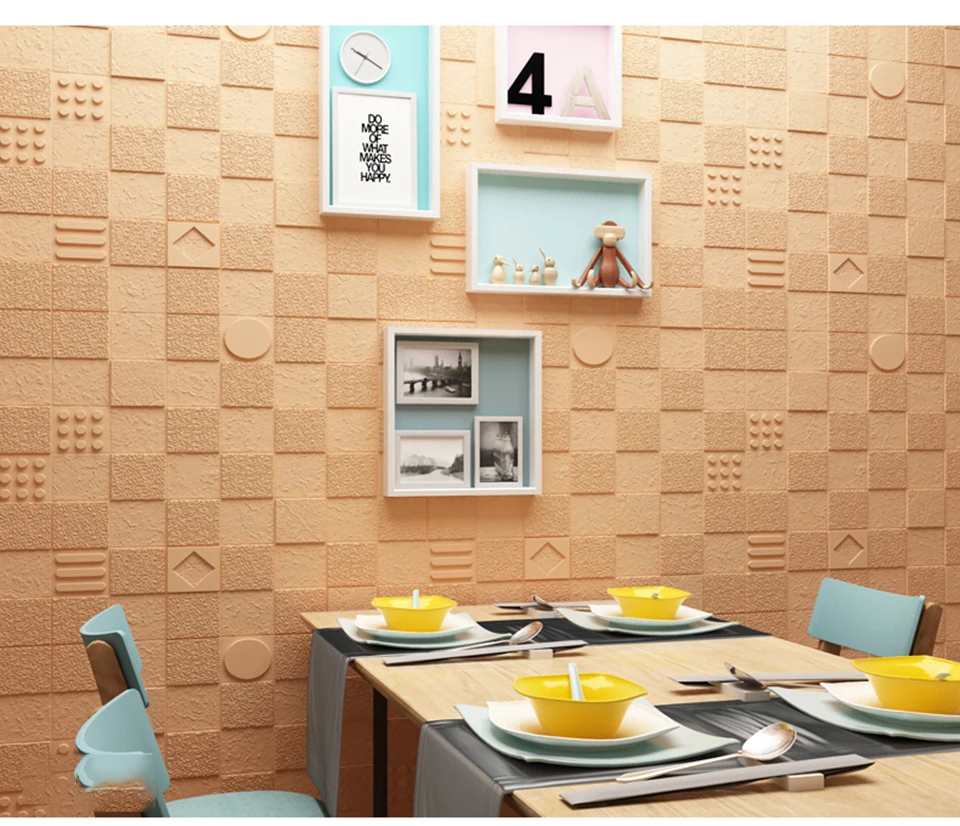 Новое поступление геометрические графы обои для гостиной Детская комната самоклеющиеся настенные украшения наклейки Съемный домашний декор